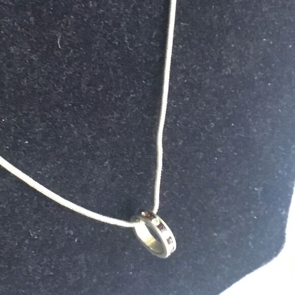 $8 or 3/$15. Silvertone Snakechain Necklace - Picture 6 of 9